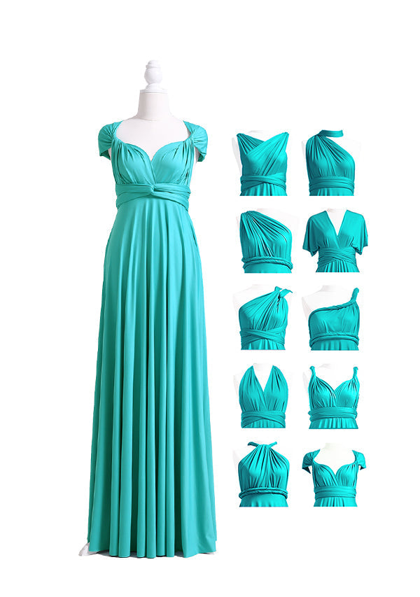 72styles Turquoise Multiway Infinity Dress