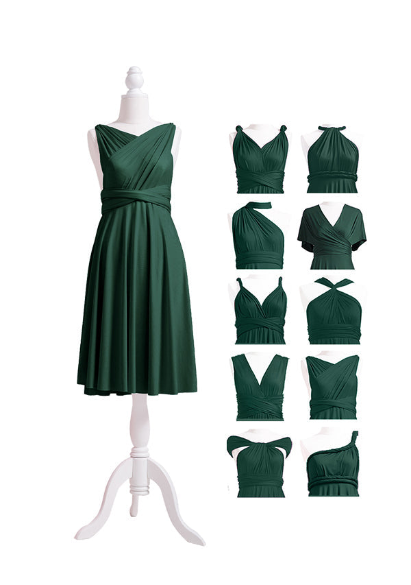 72styles Dark Green Multiway Infinity Dress