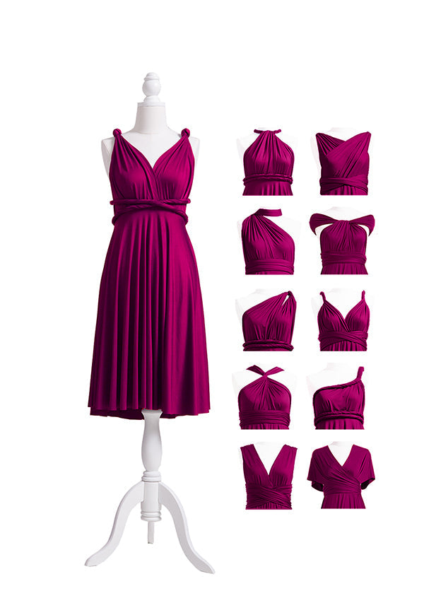72styles Plum Multiway Infinity Dress