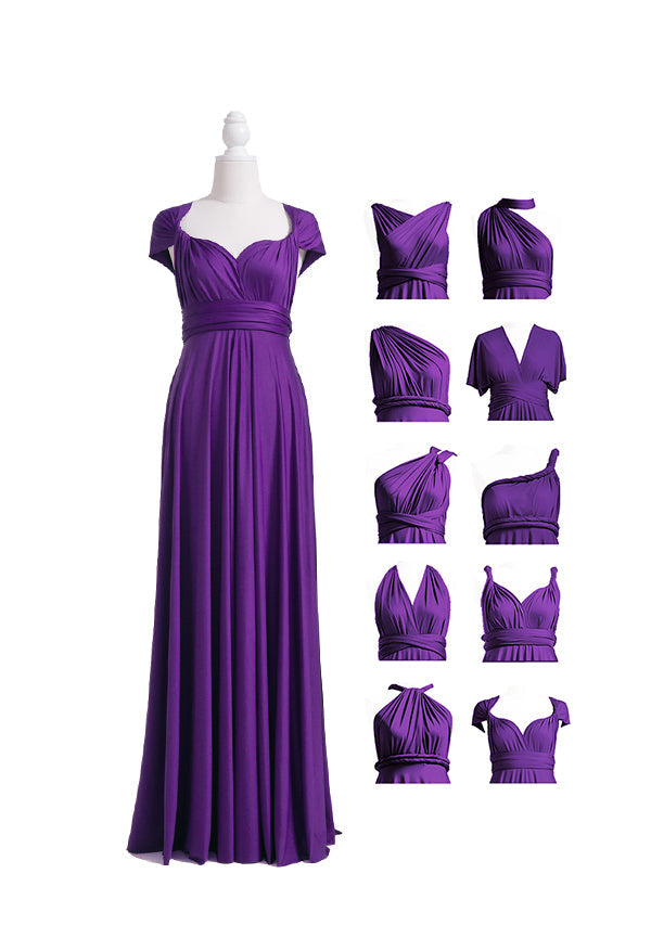 72styles Purple Multiway Infinity Dress