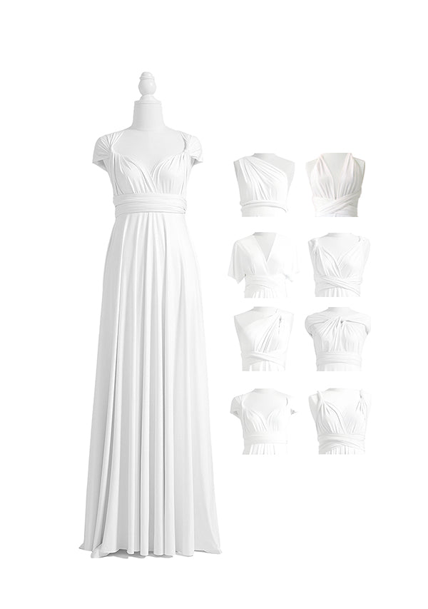 72styles White Multiway Convertible Infinity Dress