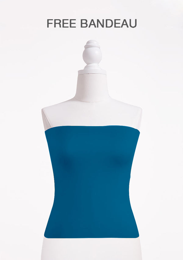 Teal Blue Multiway Infinity Dress
