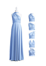 Dusty Blue Multiway Convertible Infinity Dress