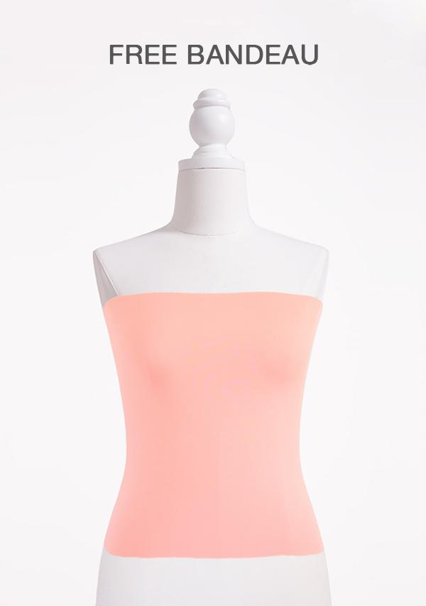 Peach Coral Multiway Infinity Dress