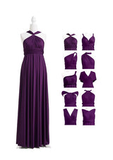 Dark Purple Multiway Infinity Dress