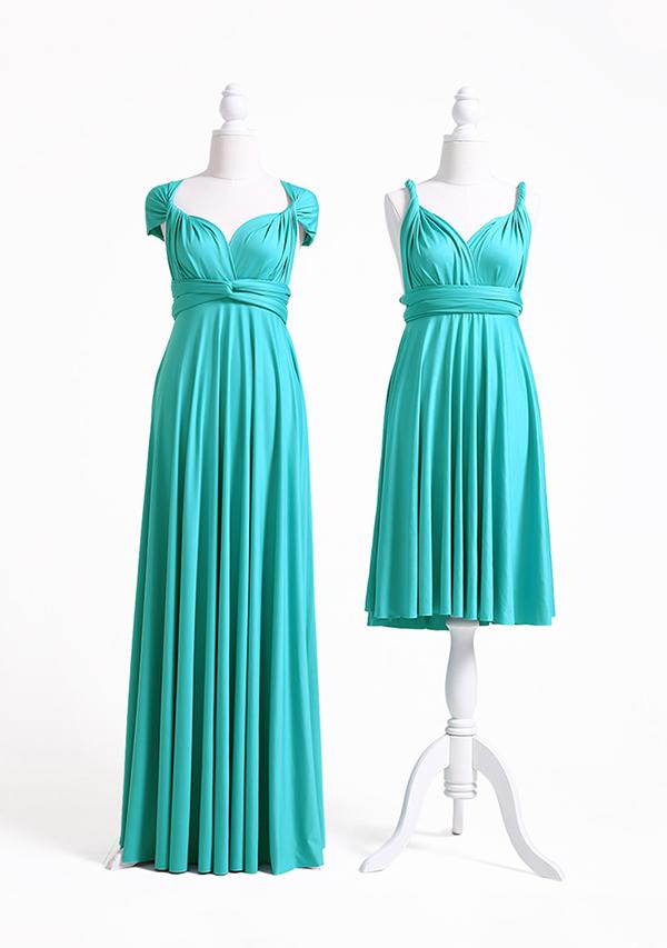Turquoise Multiway Infinity Dress