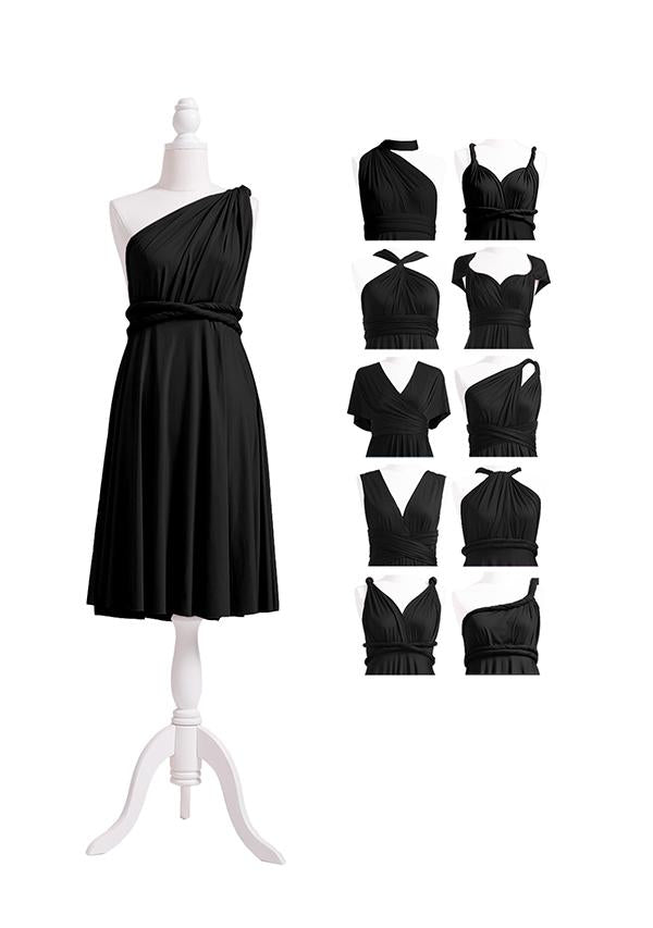 Black Multiway Infinity Dress