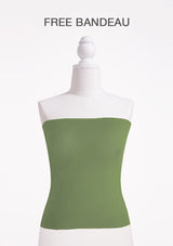 Olive Green Multiway Infinity Dress Bandeau