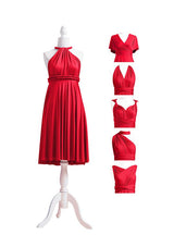 Red Multiway Infinity Dress