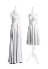 Silver Grey Multiway Infinity Dress